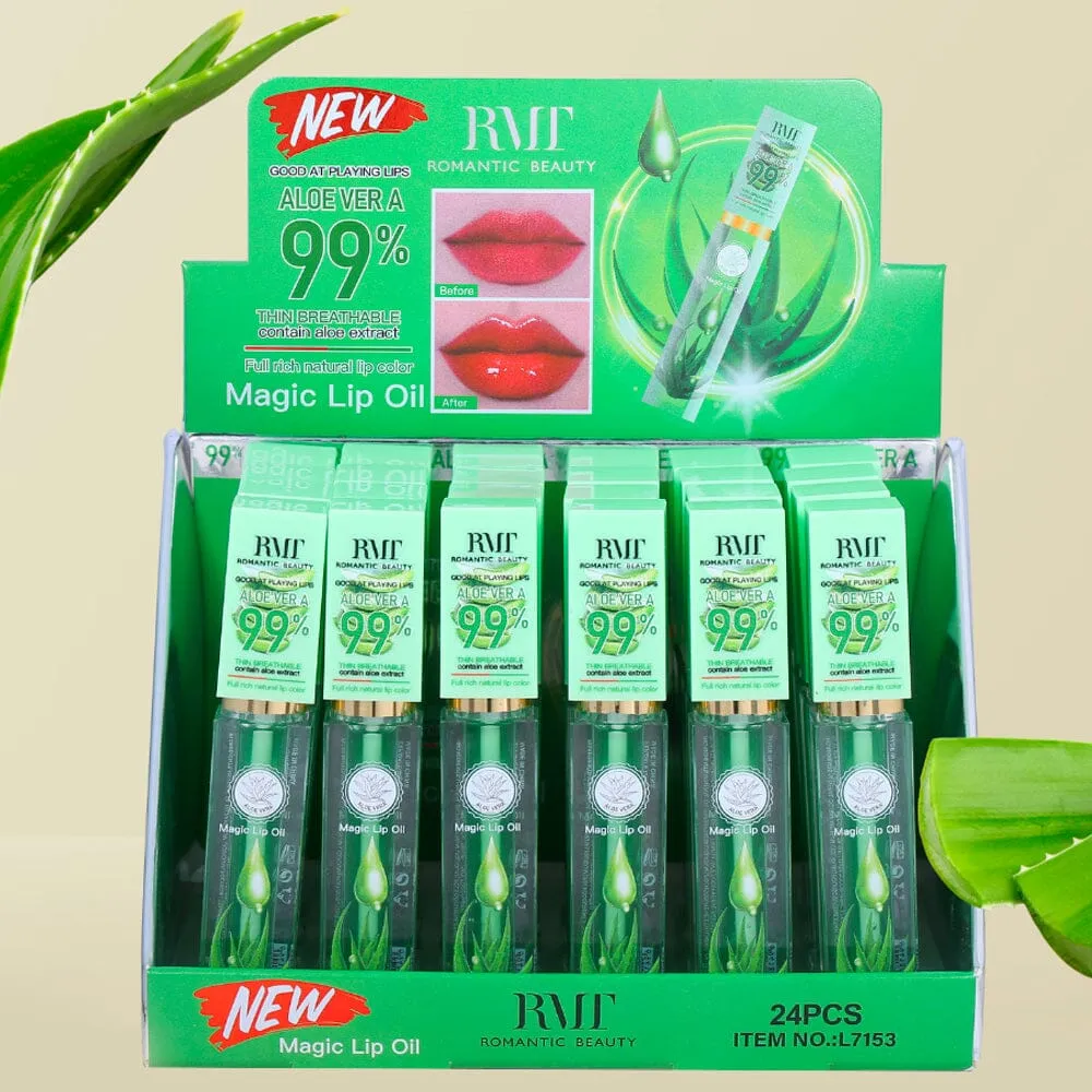 Aloe Vera 99% Magic Lip Oil (24 units)