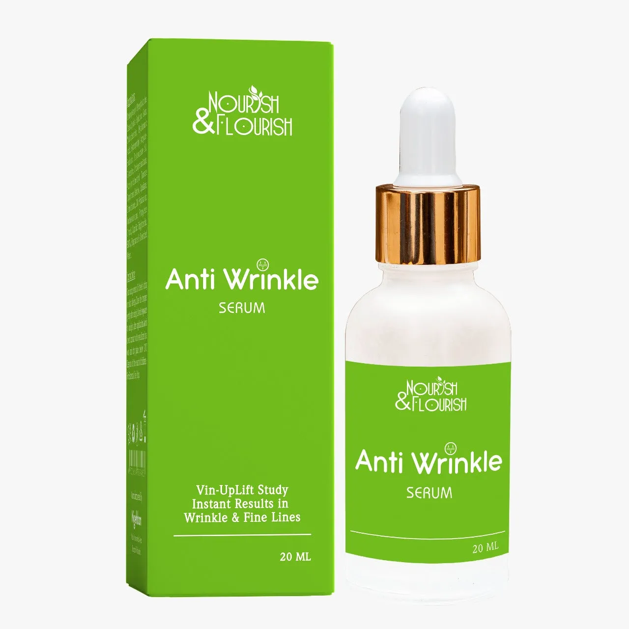 Anti Wrinkle Serum - Quick Results for Wrinkles & Fine Lines