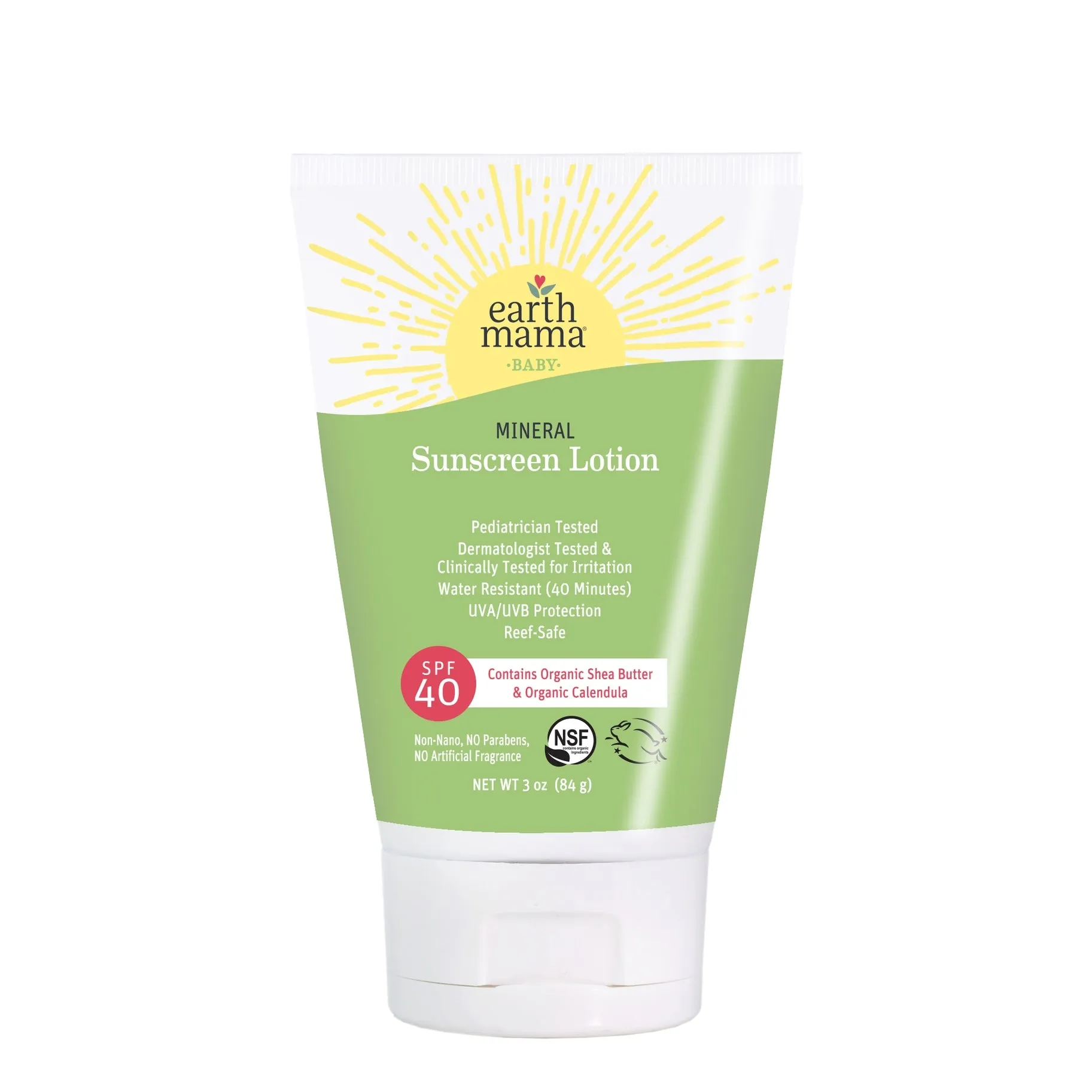 Earth Mama Baby Mineral Sunscreen Lotion