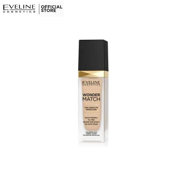 Eveline Wonder Match Foundation 10 Light Vanilla 30Ml