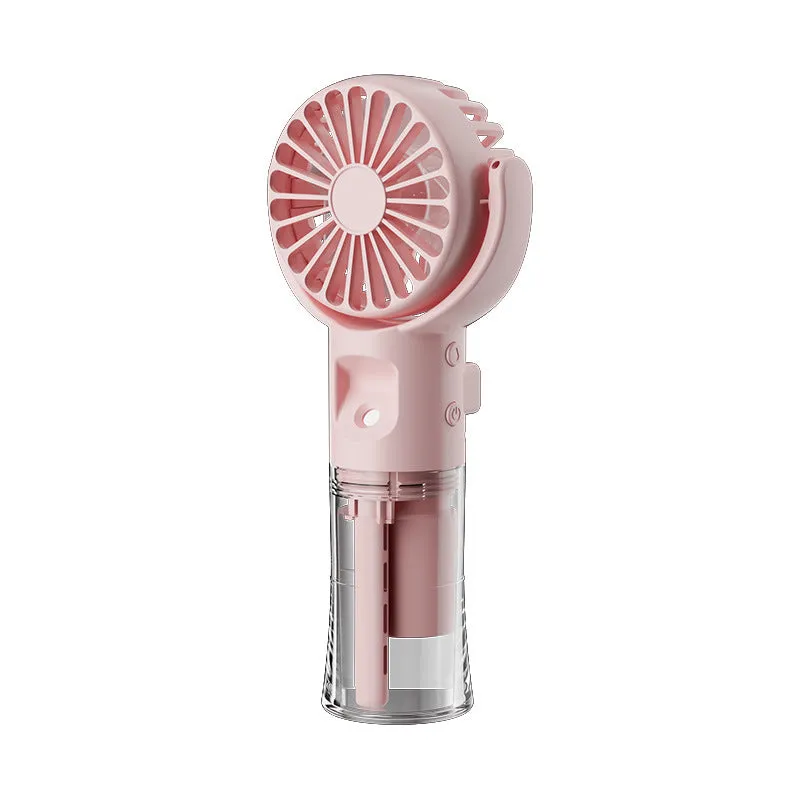 Handheld Rechargeable Mist Spray Fan