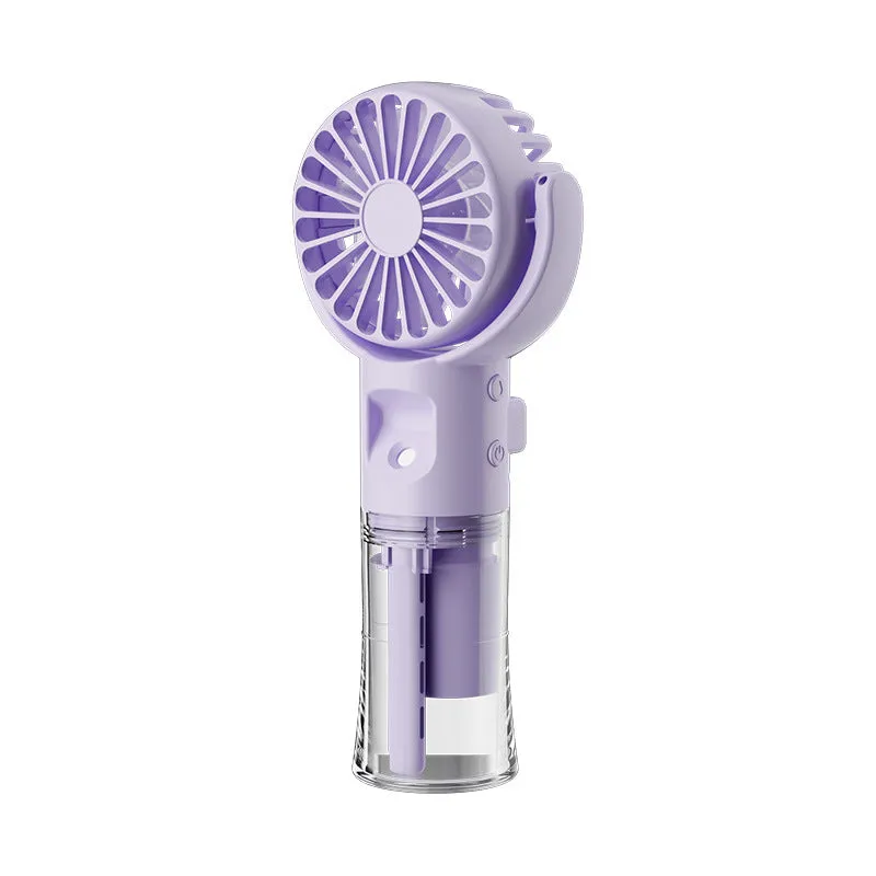 Handheld Rechargeable Mist Spray Fan