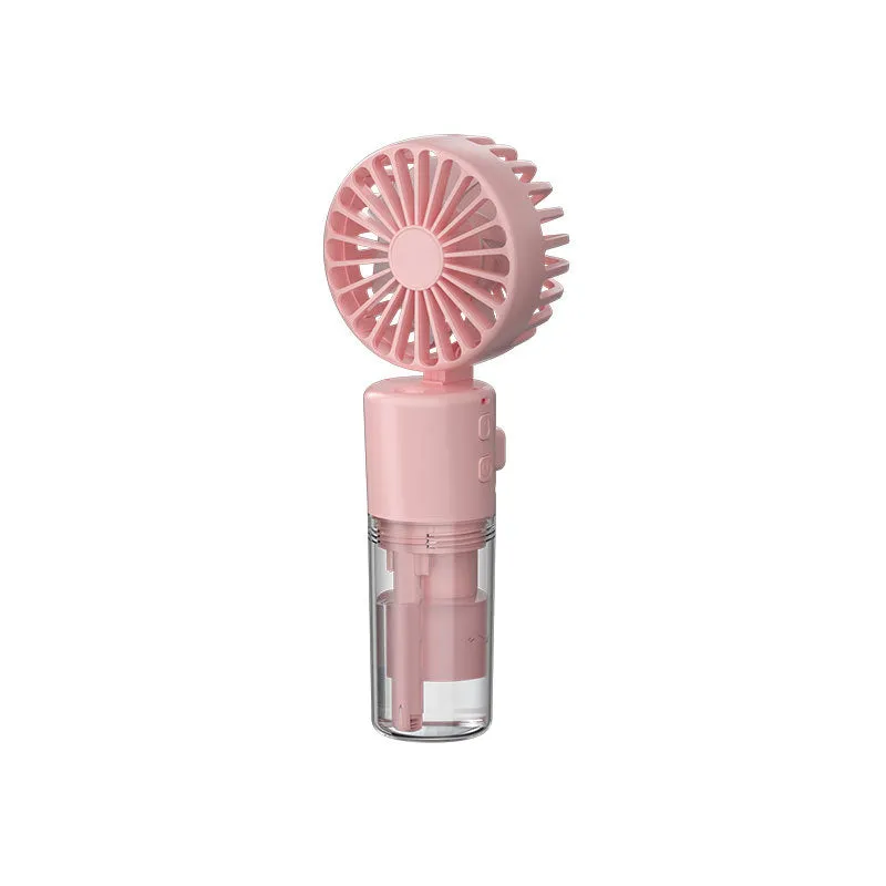 Handheld Rechargeable Mist Spray Fan