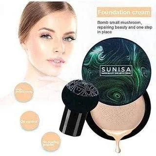 K Kudos Enterprise Themodernkart Sunisa Imported Original Sunisa Foundation Cream Waterproof And Sweatproof Foundation, Natural Finish, 20g