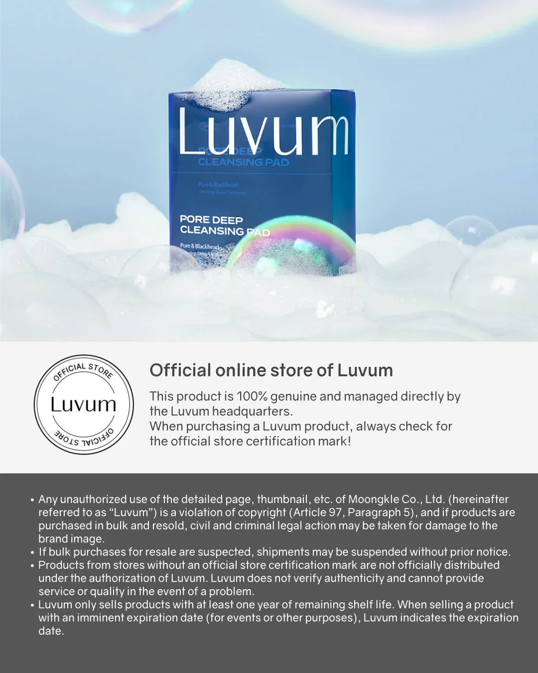 Luvum Pore Deep Cleansing Pad