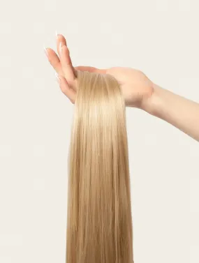 Medium Sandy Blonde, 12" Seamless Clip-In Hair Extensions, #18 | 140g