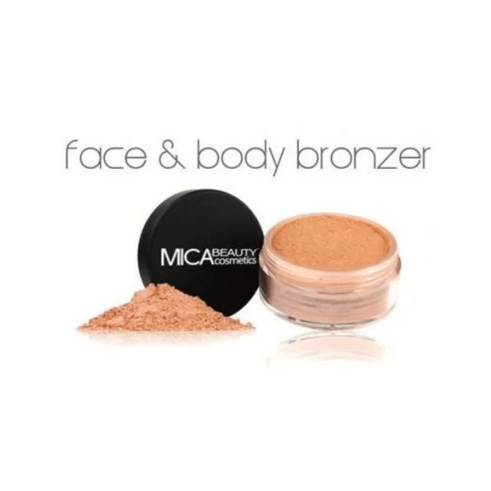 Mica Beauty 100% Natural Mineral Face & Body Bronzer SPF15 9g