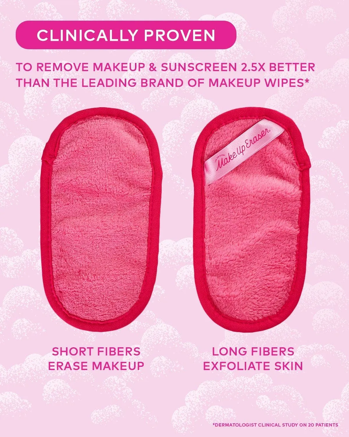 Mini MakeUp Eraser PRO pink