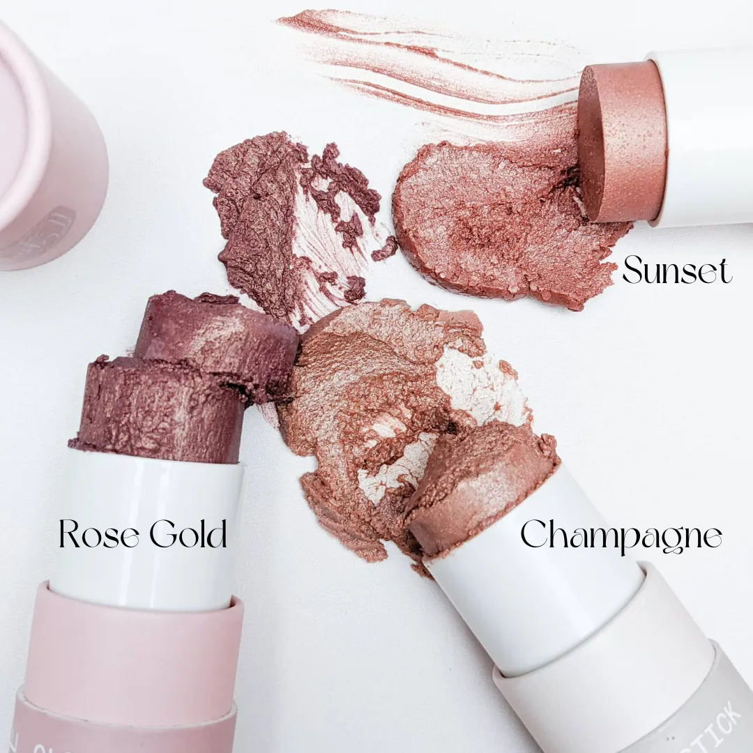 Natural Glow Facial Highlighter Stick - Rose Gold