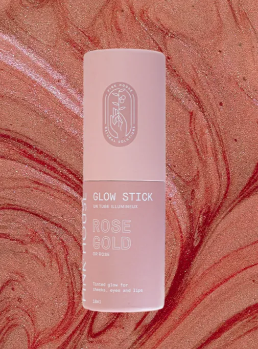 Natural Glow Facial Highlighter Stick - Rose Gold