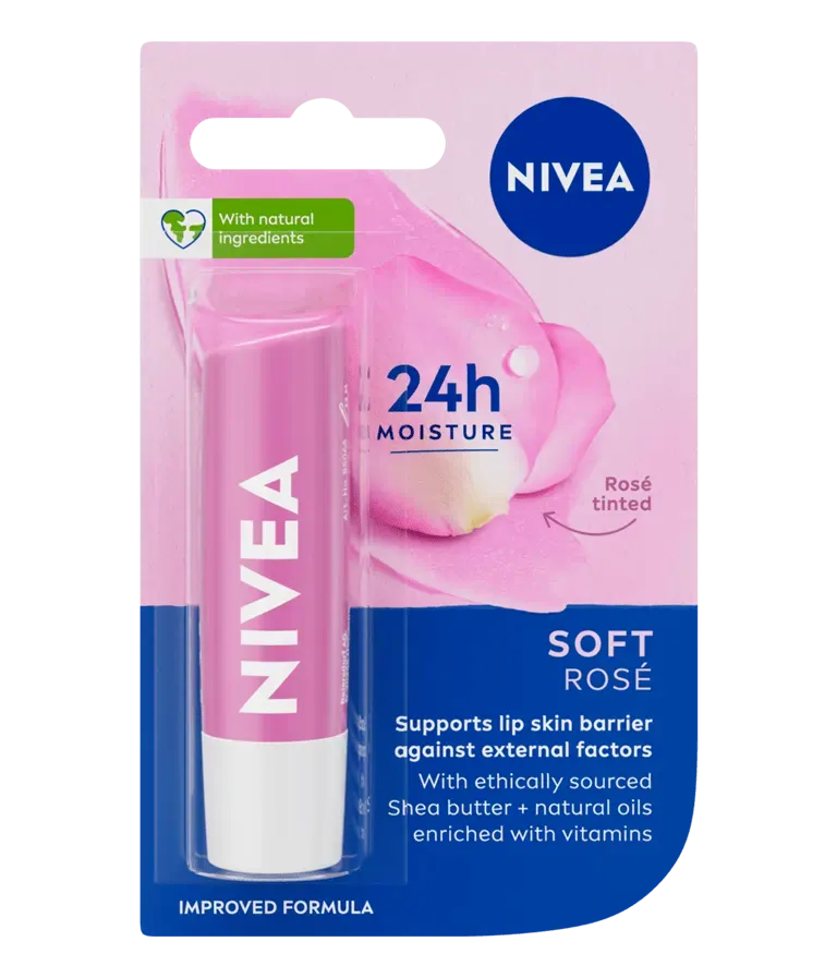 Nivea - Soft Rosé Lip Balm