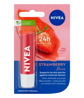 NIVEA - Strawberry Shine Lip Balm