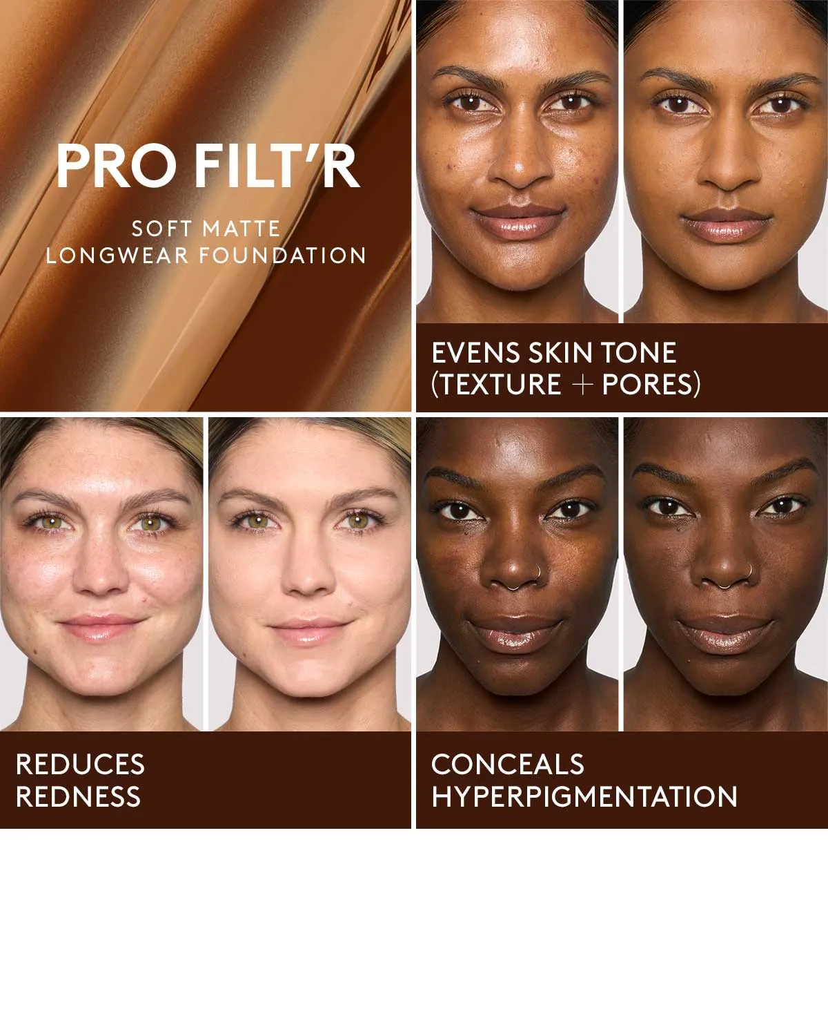 Pro Filt'r Soft Matte Longwear Foundation — #360