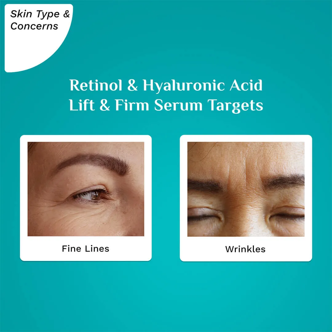 Retinol & Hyaluronic Acid LIFT & FIRM SERUM