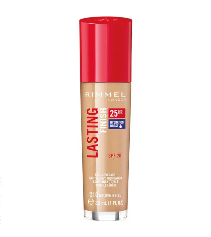 Rimmel London Lasting Finish Foundation - 210 Golden Beige