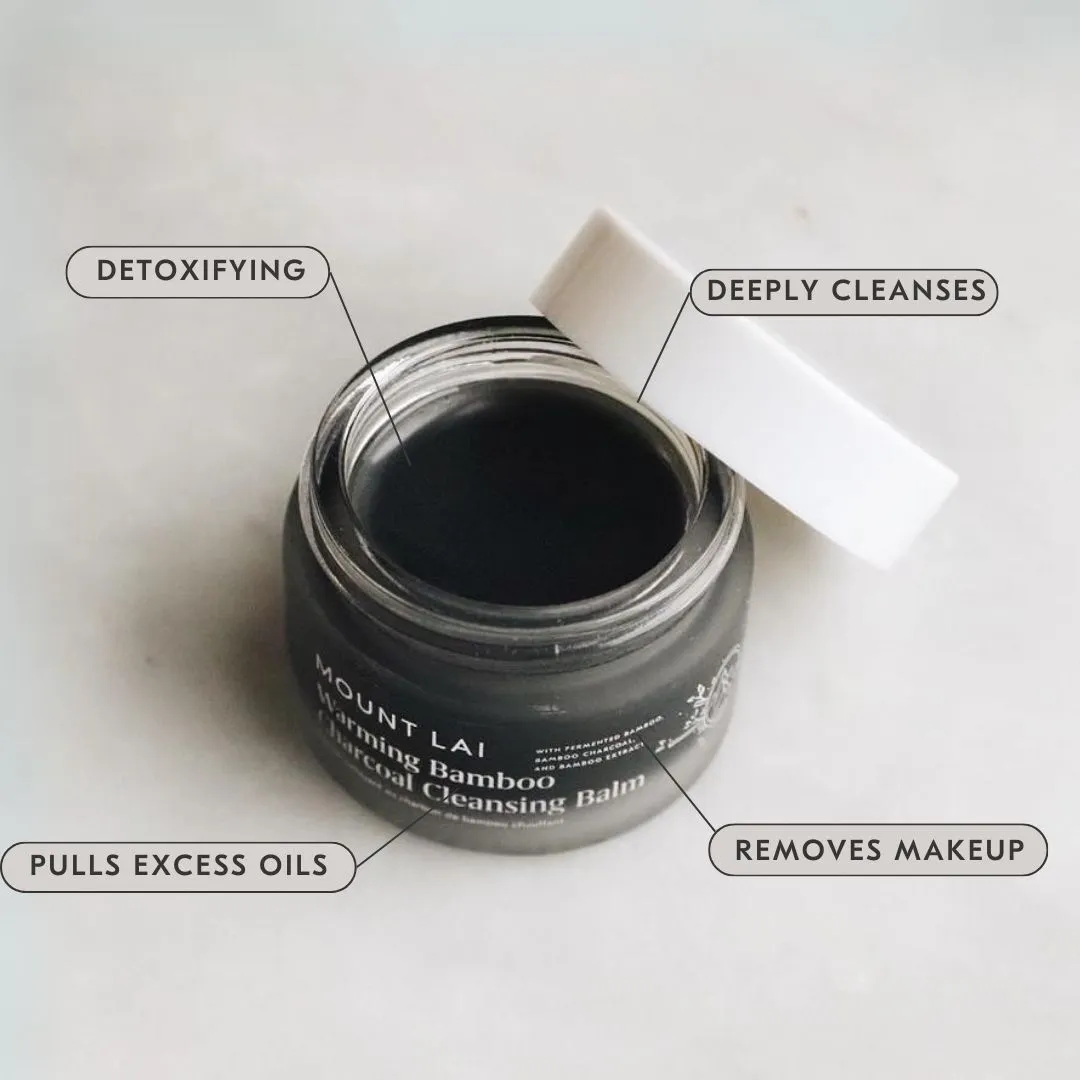 Warming Bamboo Charcoal Cleansing Balm